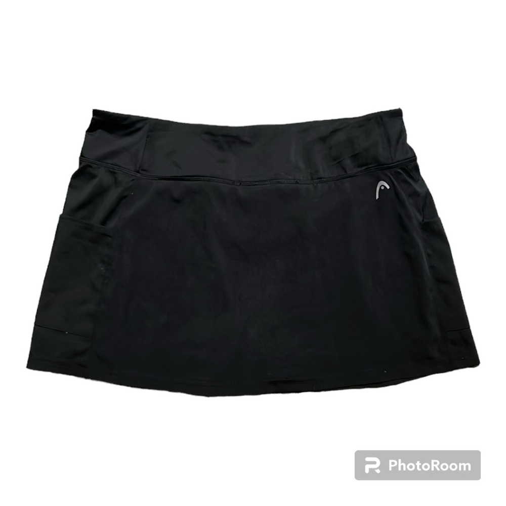 3 /$25 🏋🏻‍♀️ | Pleated Skort | Black | Head | Size Large | WITH POCKETS